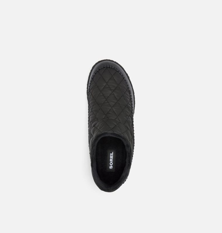 Mens Slippers Black - Sorel Manawan™ II - 468-RAVXWB